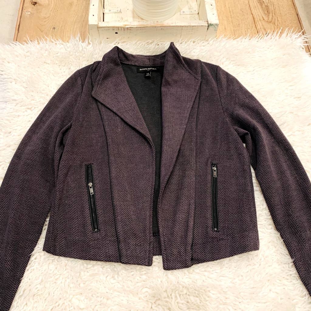 Banana Republic Moto Dress Jacket